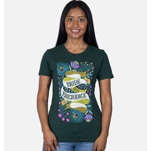 NWT Out of Print Pride and Prejudice Women's Crew T-Shirt Size XXL